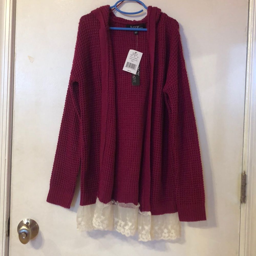 GIRLS Sugar Rush Girls Crochet Sweater